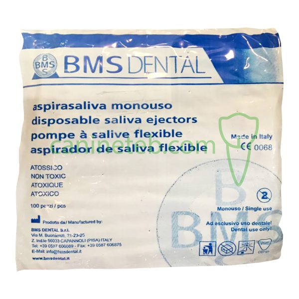سر ساکشن یکبارمصرف دندانپزشکی BMS